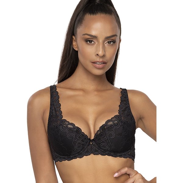 Padded bra model 193107 Mat - 85B - Black