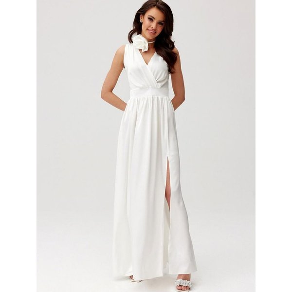 Cocktail dress model 196267 Roco Fashion - 34 - Beige