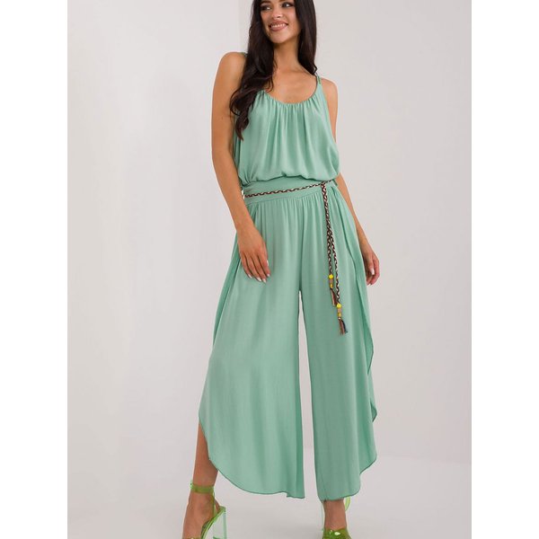 Women trousers model 198375 Och Bella - S - Green