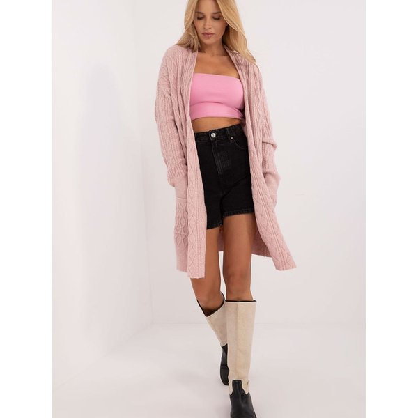 Cardigan model 199516 AT - ONE-SIZE-FITS-ALL - Pink