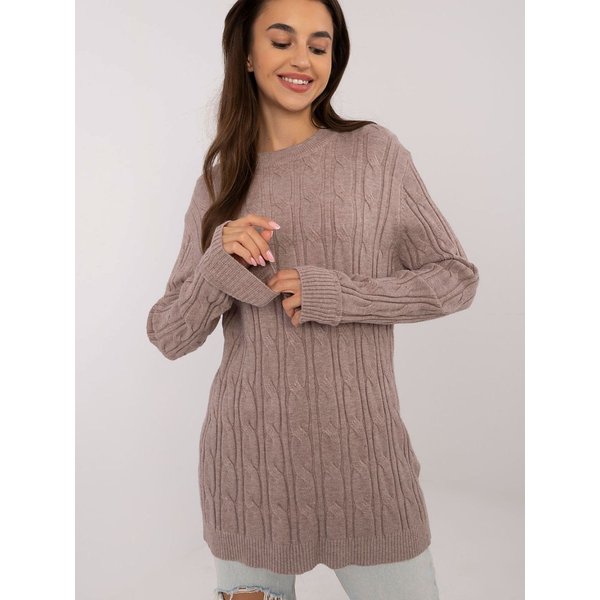 Jumper model 199632 AT - ONE-SIZE-FITS-ALL - Beige