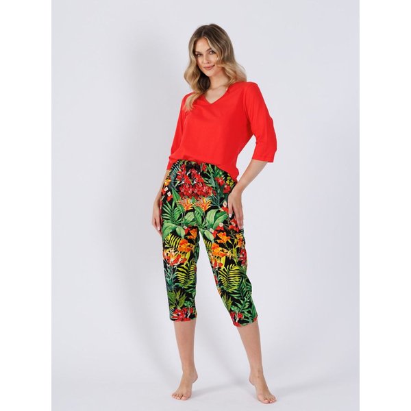 Pyjama model 199787 M-Max - XL - Red