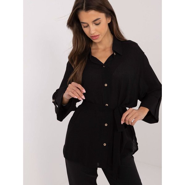 Shirt model 200312 Lakerta - L/XL - Black