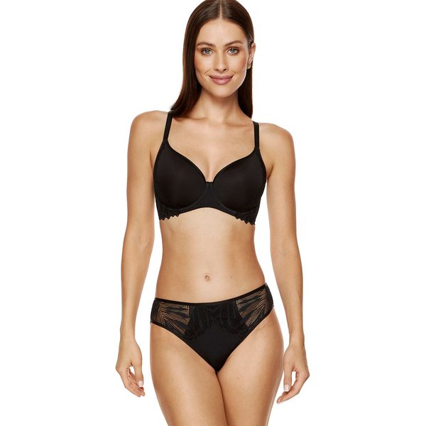 Padded bra model 201074 Gorteks - 90B - Black
