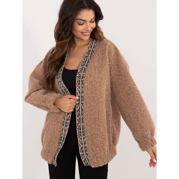 Cardigan model 201285 Italy Moda - ONE-SIZE-FITS-ALL - Brown