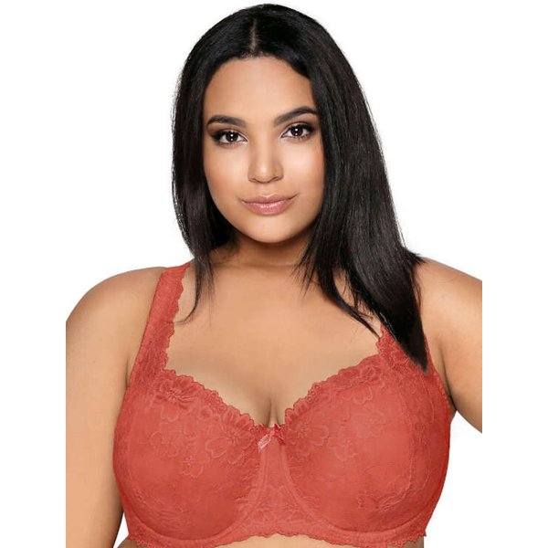 Padded bra model 204099 Mat - 90C - Orange