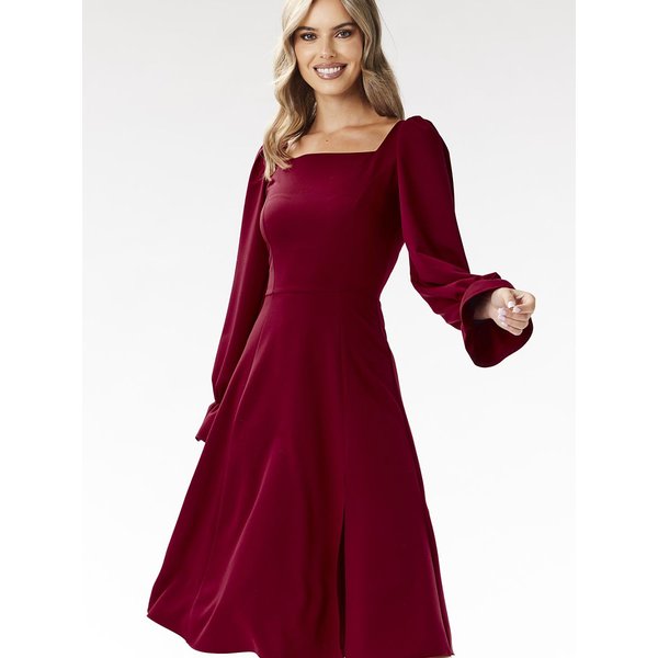 Cocktail dress model 204267 awama - M - Red