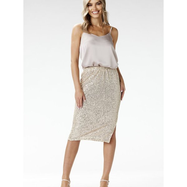 Skirt model 204279 awama - S - Beige