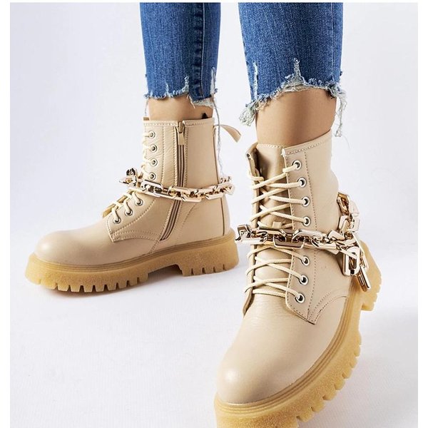 Trapper shoes model 204753 Solea - 37 - Beige