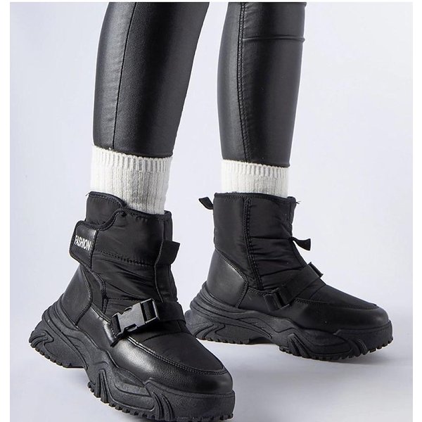 Snow boots model 204809 Solea - 36 - Black