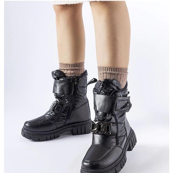 Snow boots model 204814 Solea - 40 - Black