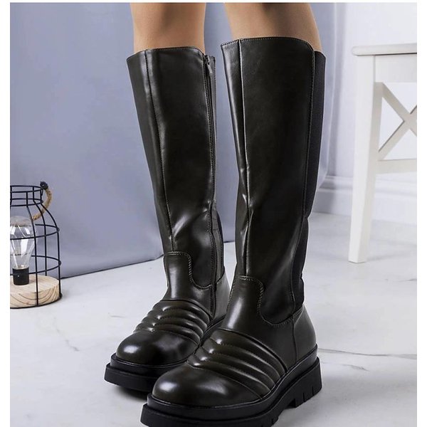 Thigh-Hight Boots model 205890 Solea - 37 - Green