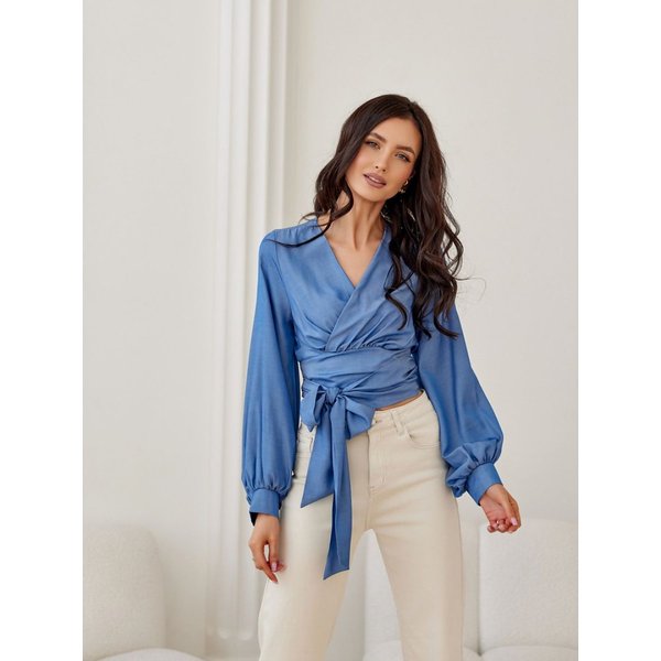 Blouse model 208506 Roco Fashion - 36 - Blue