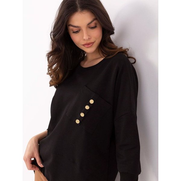 Blouse model 208556 Factory Price - M - Black