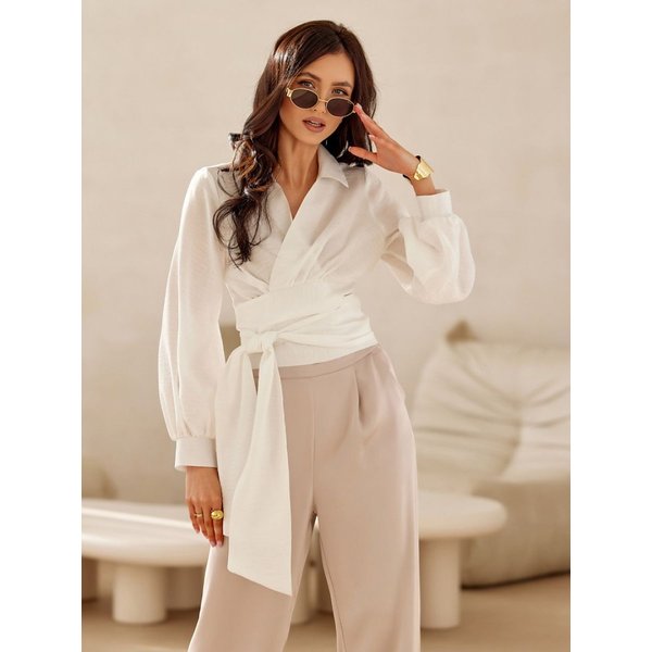 Blouse model 208952 Roco Fashion - 38 - Beige