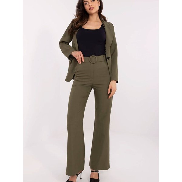 Women trousers model 209186 Italy Moda - L - Green