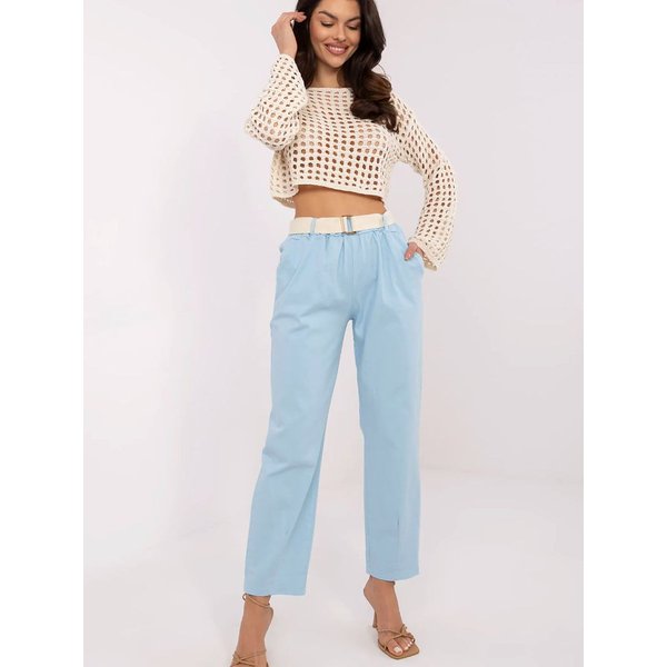Women trousers model 209215 Italy Moda - ONE-SIZE-FITS-ALL - Blue