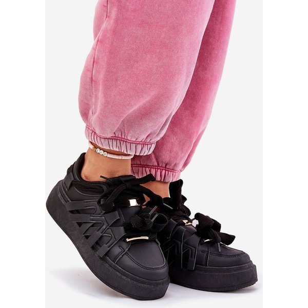 Platform sneakers model 209449 Step in style - 39 - Black