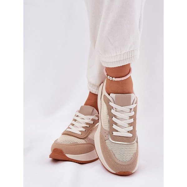 Platform sneakers model 209463 Step in style - 39 - Beige