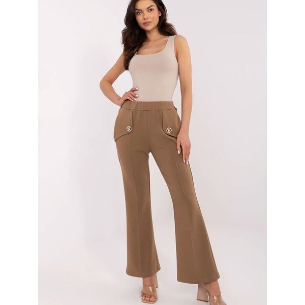 Tracksuit trousers model 210968 Italy Moda - ONE-SIZE-FITS-ALL - Brown