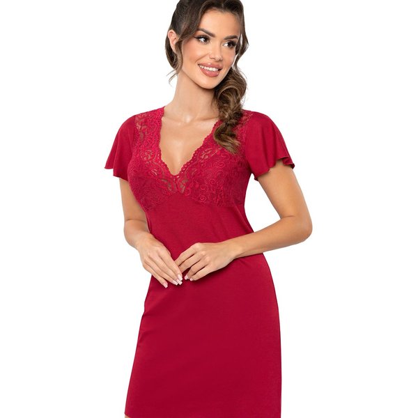 Nightshirt model 210993 Donna - S - Red