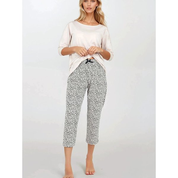 Pyjama model 212781 Momenti Per Me - S - Beige