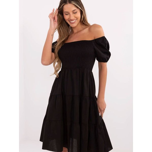Daydress model 213842 Italy Moda - ONE-SIZE-FITS-ALL - Black