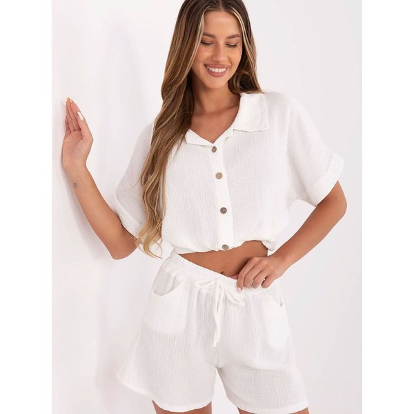 Shorts model 213862 Italy Moda - ONE-SIZE-FITS-ALL - White