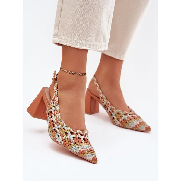 Heel sandals model 214086 Step in style - 36 - Multicolor