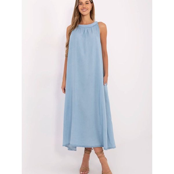 Daydress model 214480 Italy Moda - ONE-SIZE-FITS-ALL - Blue