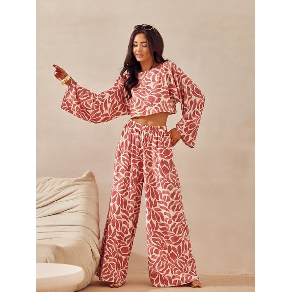Women trousers model 214536 Roco Fashion - S/M - Multicolor