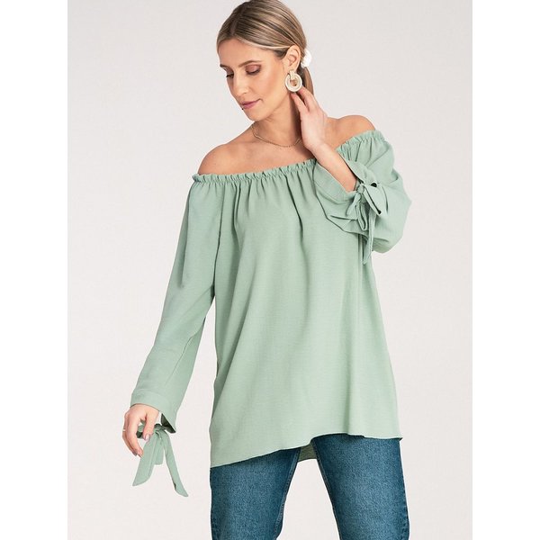 Blouse model 214894 Figl - ONE-SIZE-FITS-ALL - Green