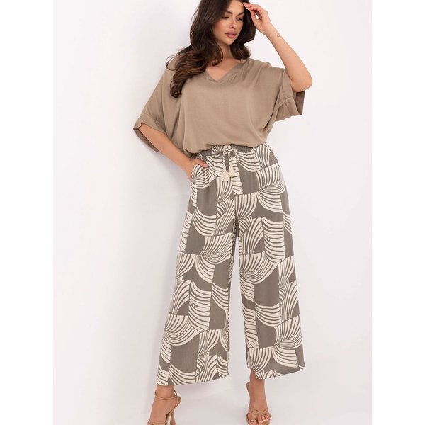 Women trousers model 215119 Sublevel - S - Green