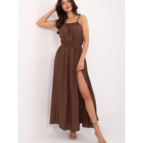 Daydress model 215176 Italy Moda - ONE-SIZE-FITS-ALL - Brown