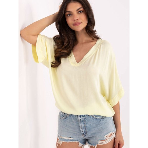 Blouse model 215228 Och Bella - XL - Yellow