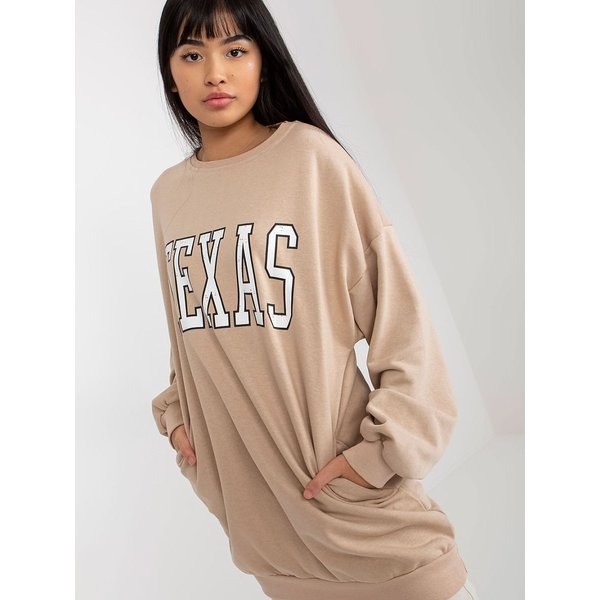 Sweatshirt model 216179 Ex Moda - ONE-SIZE-FITS-ALL - Beige