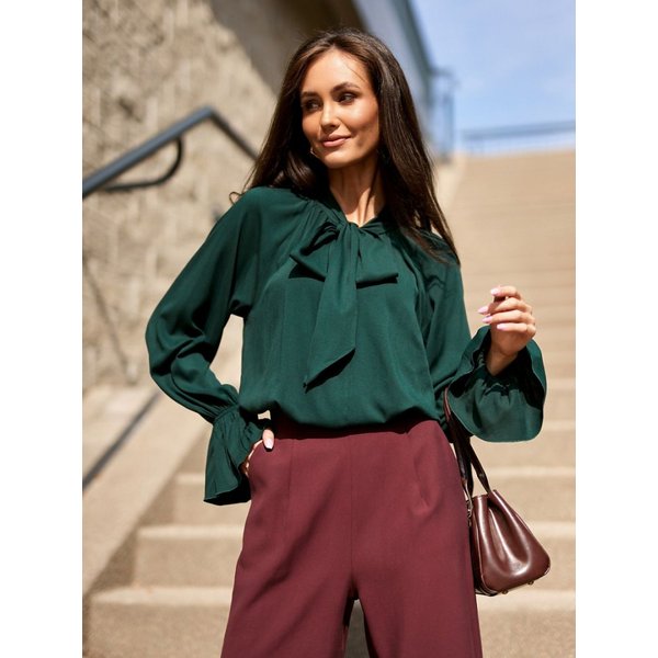 Blouse model 216496 Roco Fashion - 36 - Green