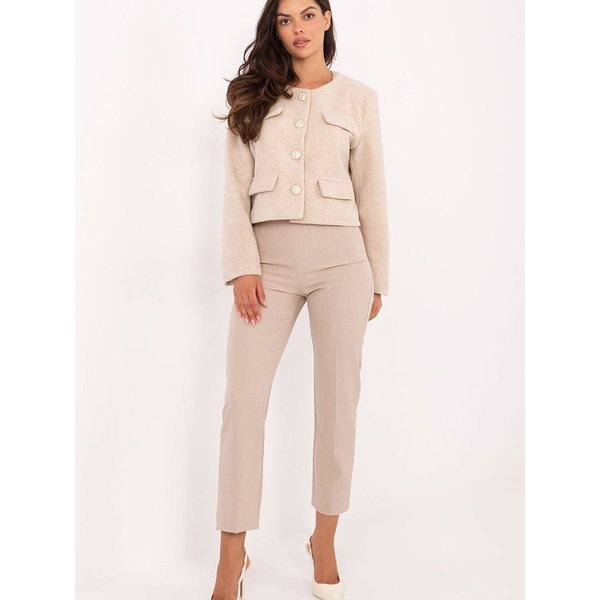 Women trousers model 216744 Rue Paris - L - Beige