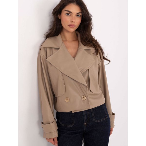 Coat model 217552 Rue Paris - ONE-SIZE-FITS-ALL - Beige