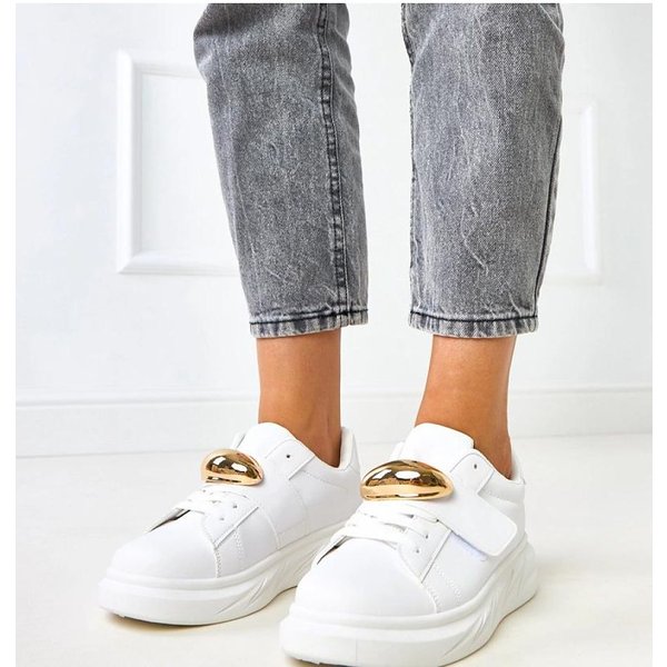 Platform sneakers model 218369 Solea - 37 - White