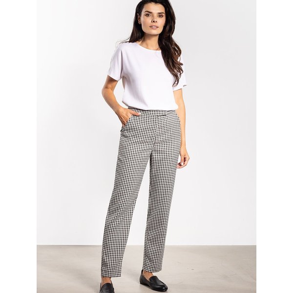 Women trousers model 218973 awama - L - White