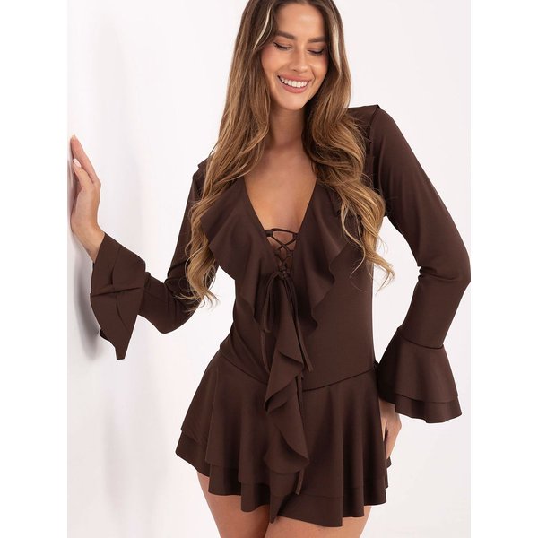 Suit model 219056 Rue Paris - ONE-SIZE-FITS-ALL - Brown