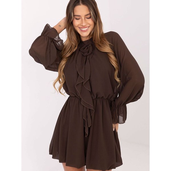 Cocktail dress model 219078 Rue Paris - ONE-SIZE-FITS-ALL - Brown