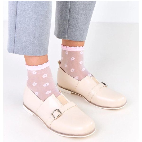 Half shoes model 219180 Solea - 39 - Beige