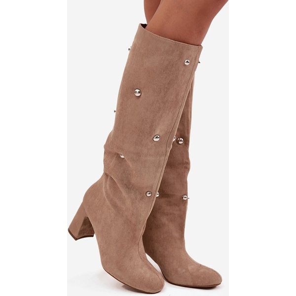 Heel boots model 219861 Step in style - 40 - Beige