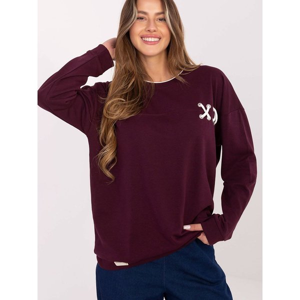 Sweatshirt model 219969 Relevance - ONE-SIZE-FITS-ALL - Red