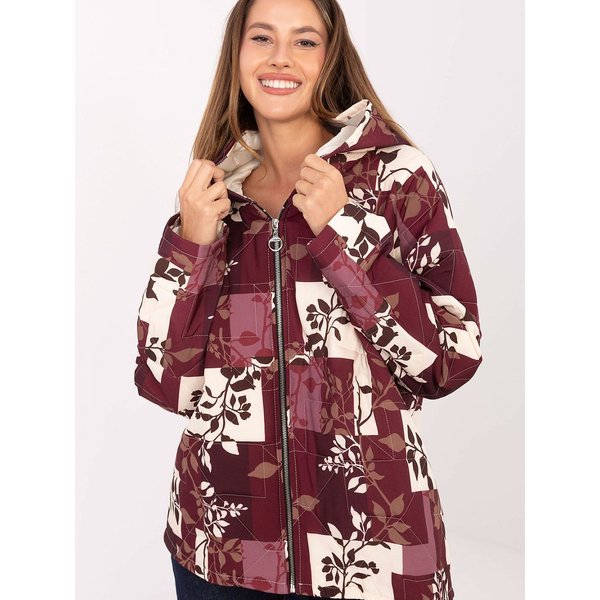Jacket model 220057 Italy Moda - ONE-SIZE-FITS-ALL - Red