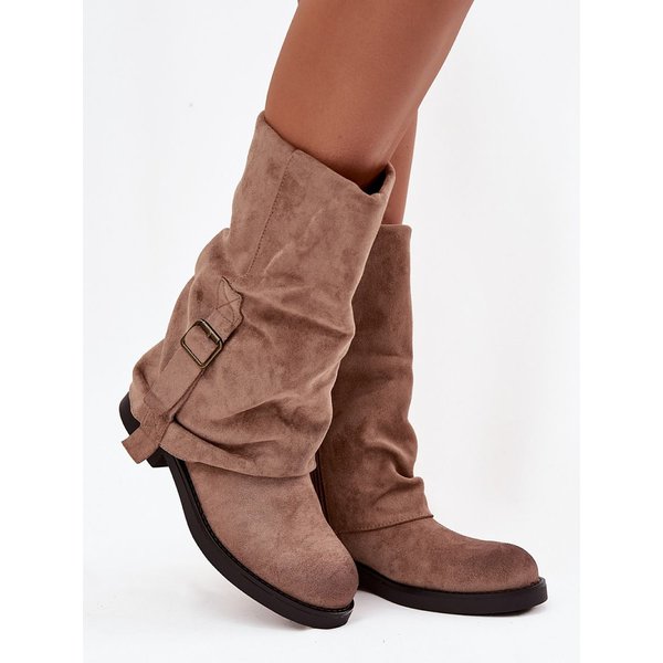 Thigh-Hight Boots model 220218 Step in style - 36 - Beige