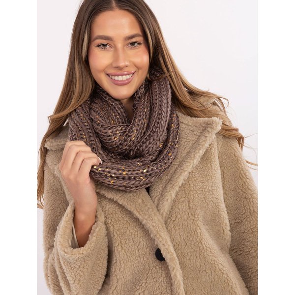 Infinity Scarf model 220373 AT - ONE-SIZE-FITS-ALL - Beige