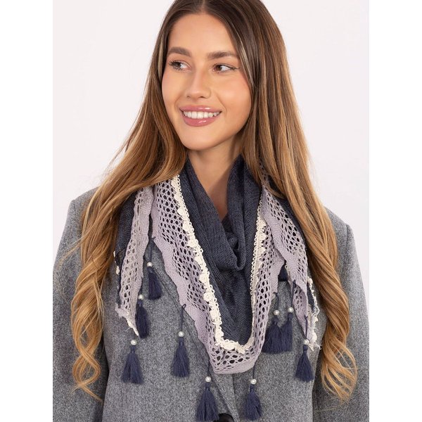 Neckerchief model 220385 AT - ONE-SIZE-FITS-ALL - Blue